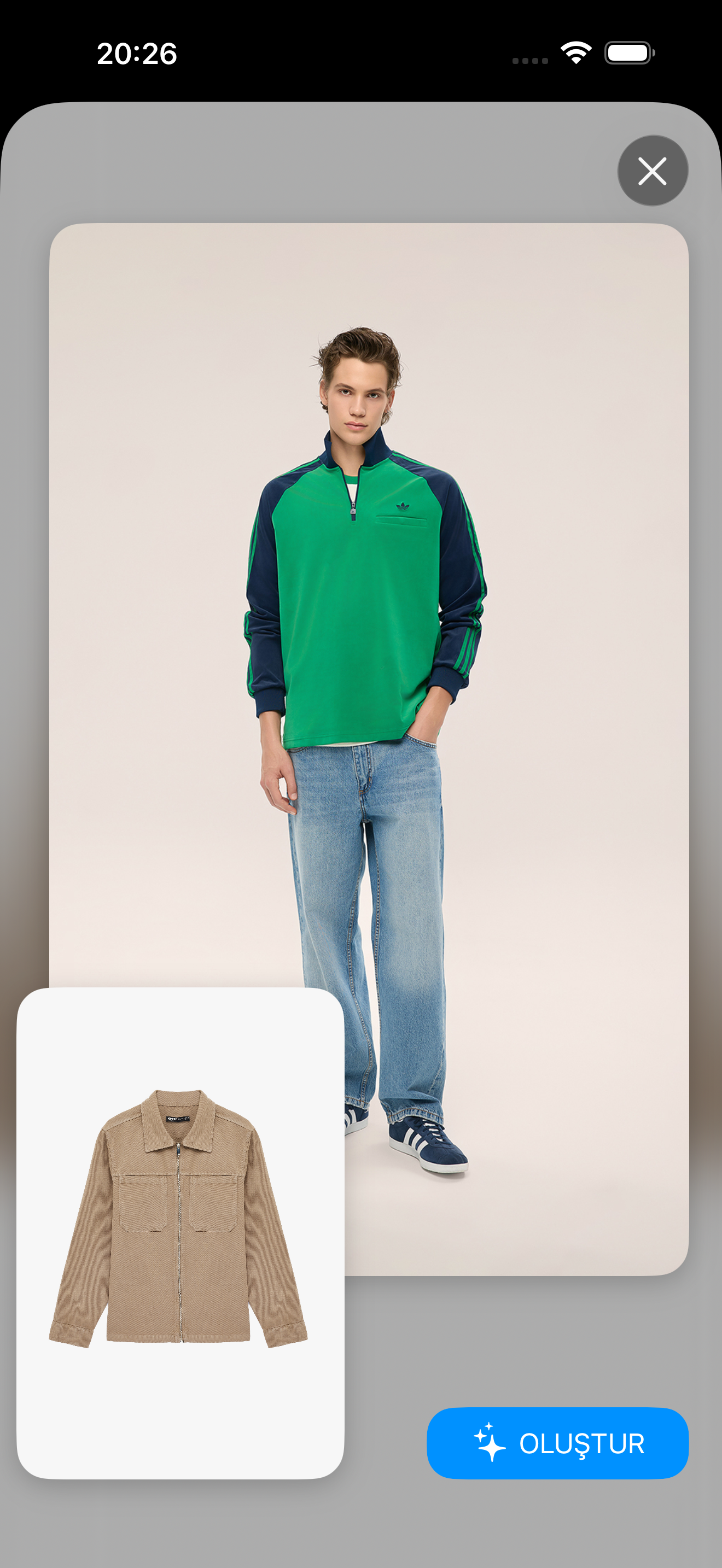 Erkek Seçim Ekranı